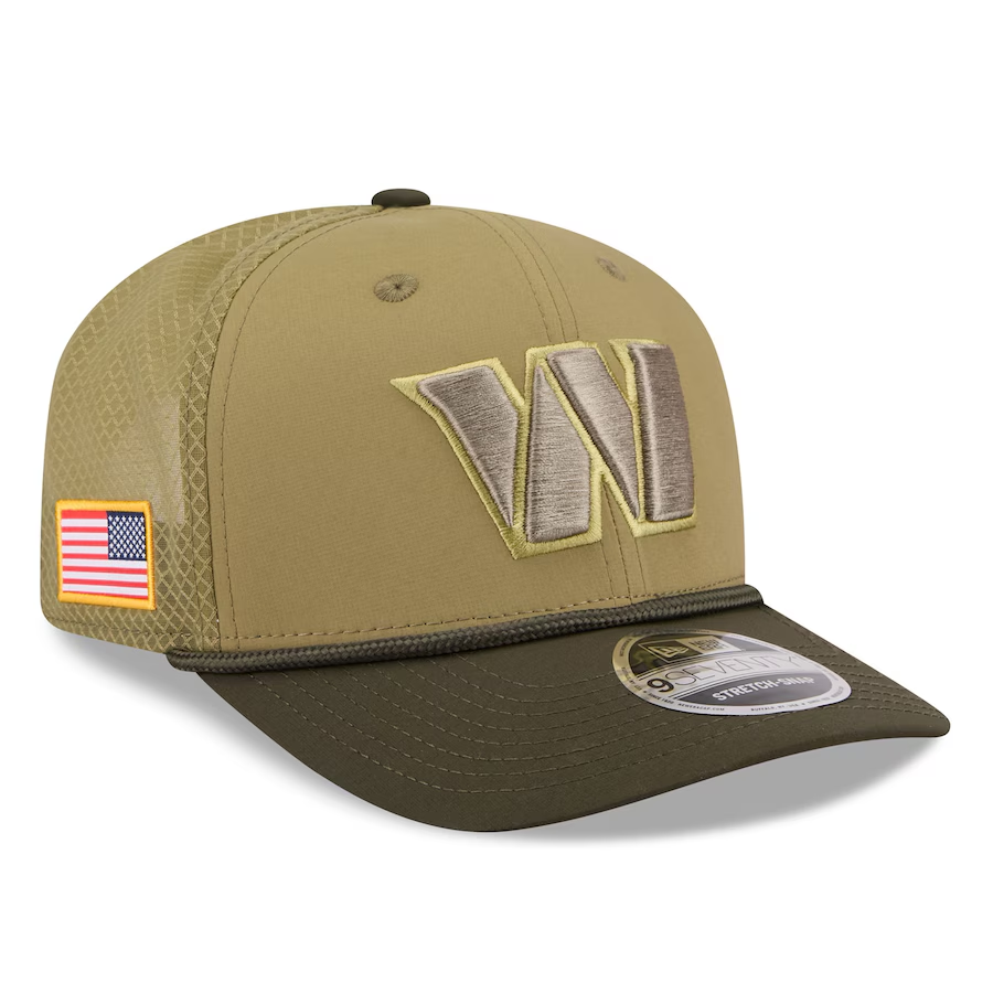 Commanders 2025 New Era Men's 9SEVENTY Salute to Service Hat