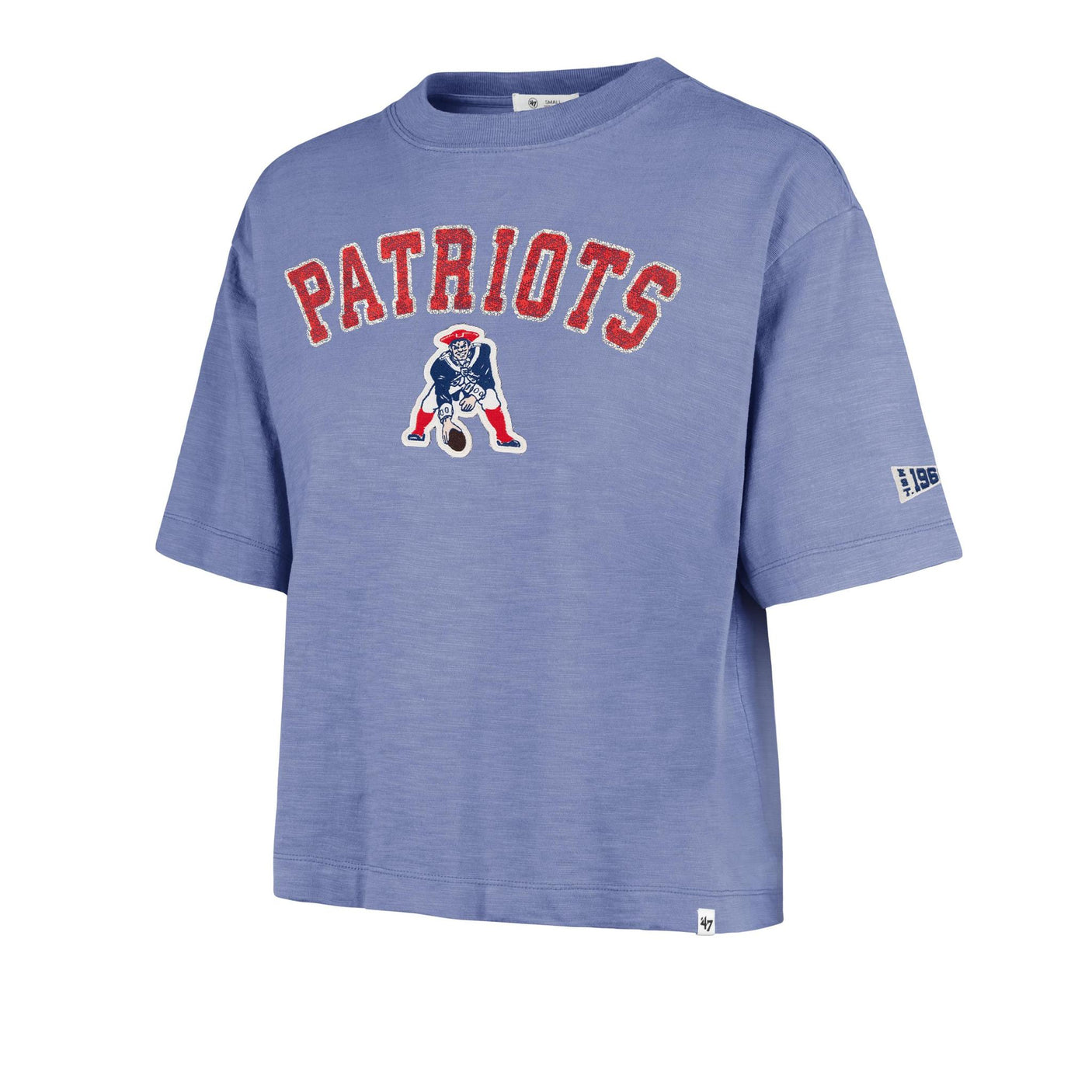 Patriots 2026 '47 Brand Women's Historic Heavy Slub T-Shirt