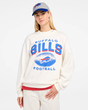 Bills 2025 '47 Brand Women's Arch Cloud Oversized Crewneck