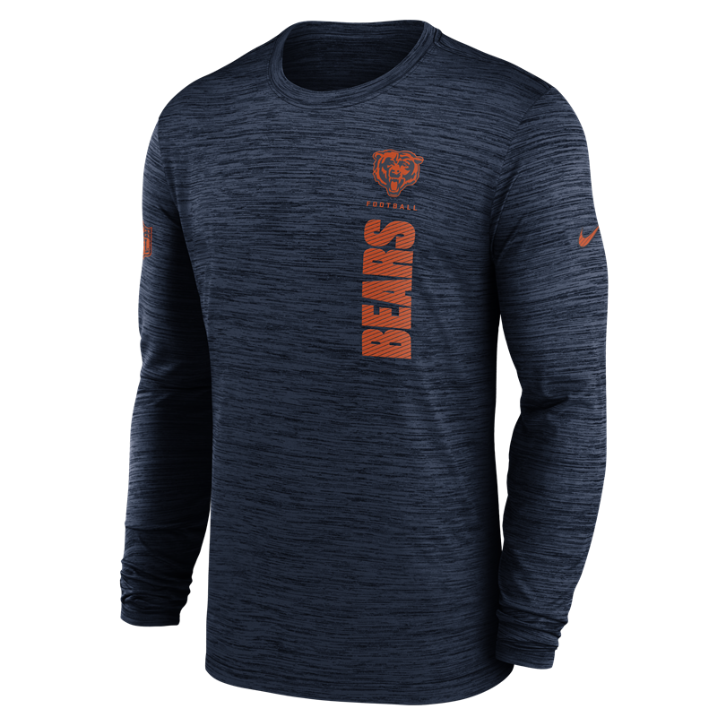 Bears Men's Nike Velocity Long Sleeve T-Shirt