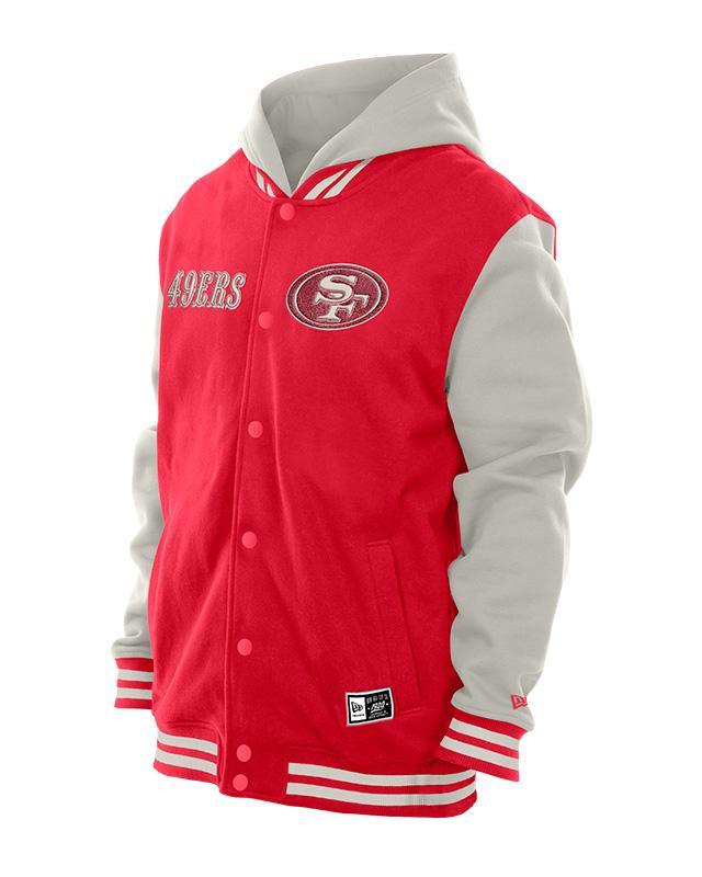 49ers 2026 New Era Men's Snap Front Jacket Pro Football Hall of Fame