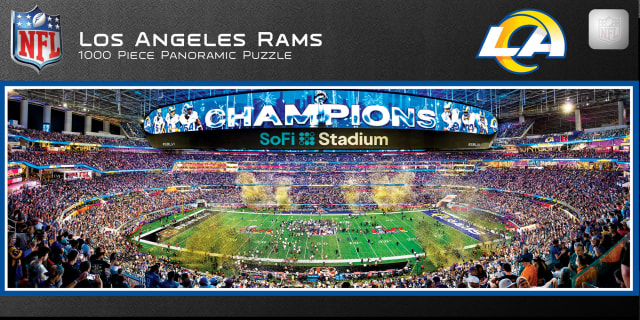 Rams 1000pc Panoramic Puzzle