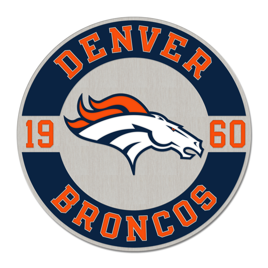 Broncos Establishment Pin Pro Football Hall of Fame