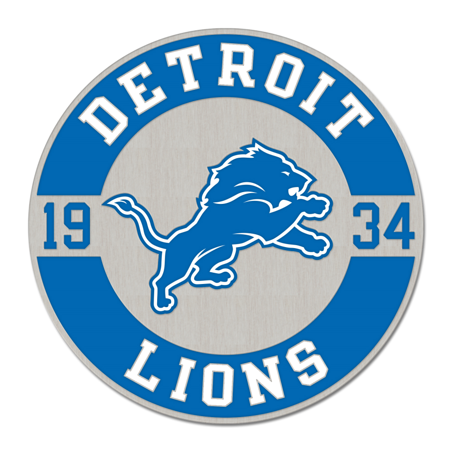 Lions Establishment Pin Pro Football Hall of Fame