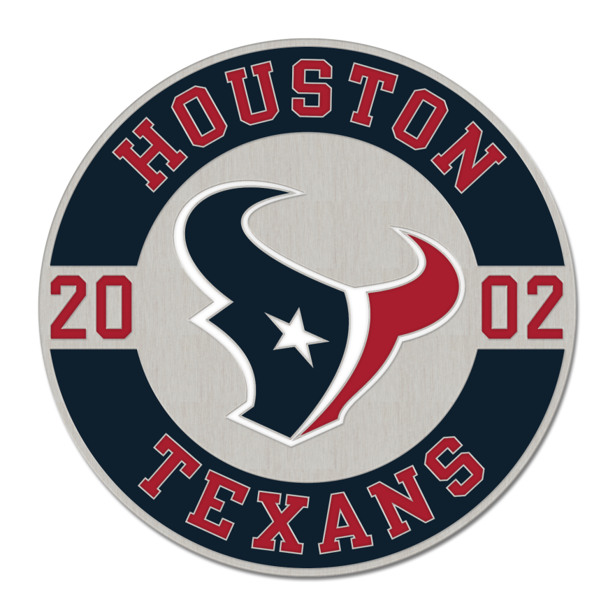 Texans Establishment Pin Pro Football Hall of Fame