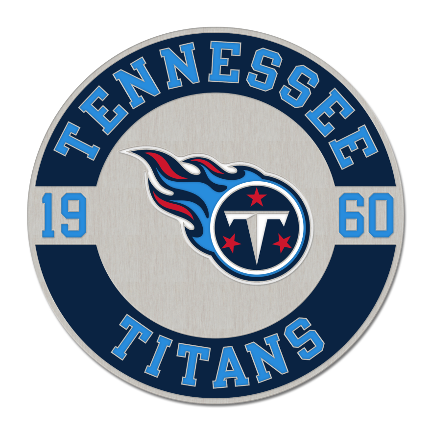 Titans Establishment Pin Pro Football Hall of Fame