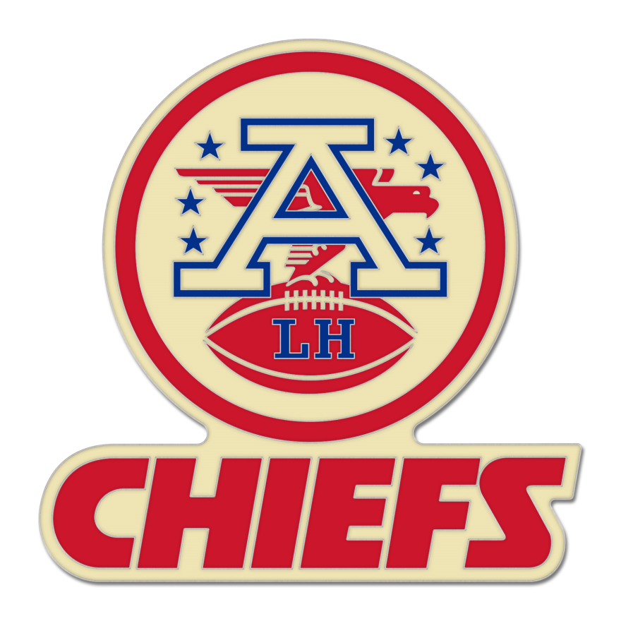 Chiefs Retro Pin Pro Football Hall of Fame