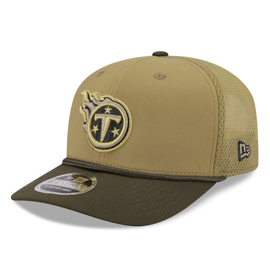 Titans 2025 New Era Men's 9SEVENTY Salute to Service Hat