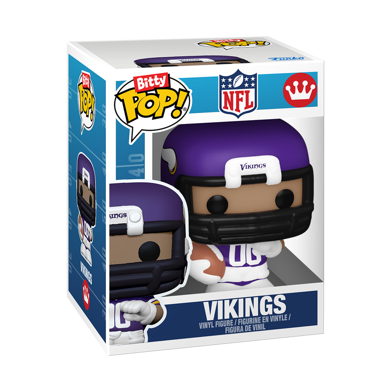 Vikings Funko Bitty POP Helmet & Player
