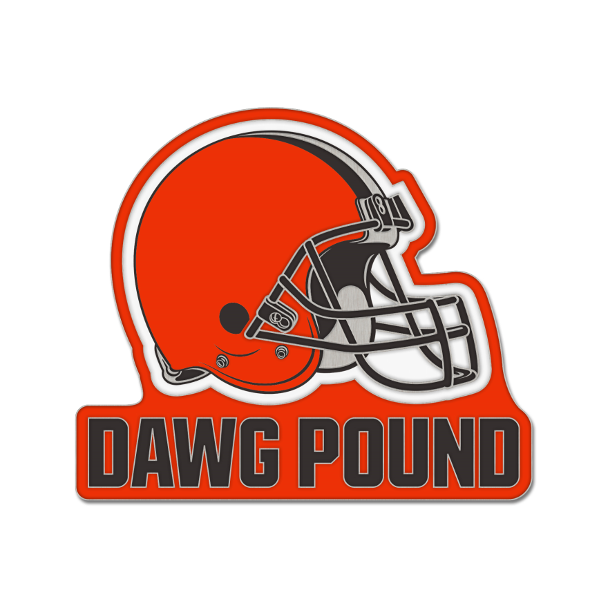Browns Slogan Pin Pro Football Hall of Fame