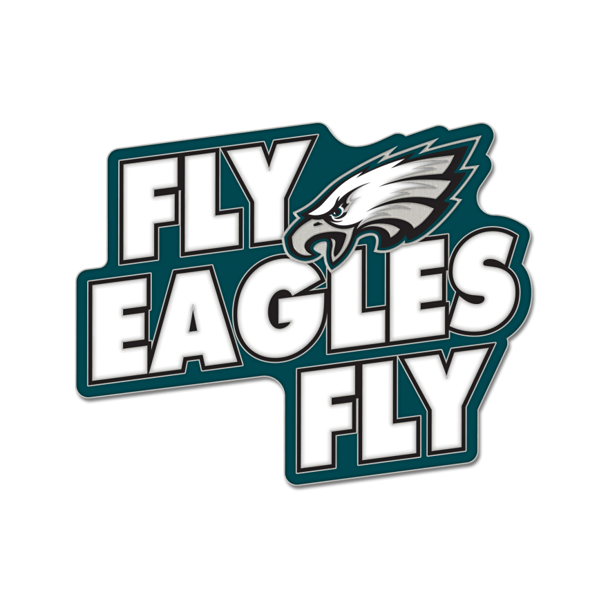 Eagles Slogan Pin Pro Football Hall of Fame