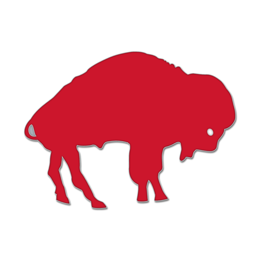Bills Retro Pin Pro Football Hall of Fame