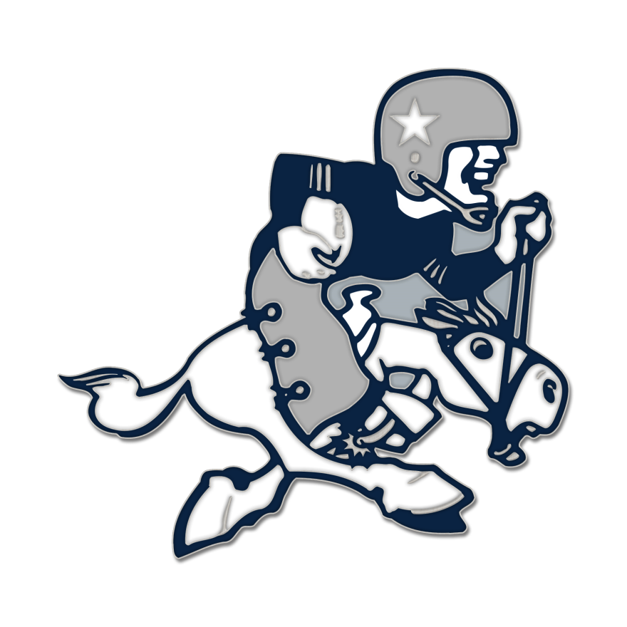 Cowboys Retro Pin Pro Football Hall of Fame