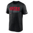 49ers 2025 Nike Men's Sideline Team Issue Legend T-Shirt