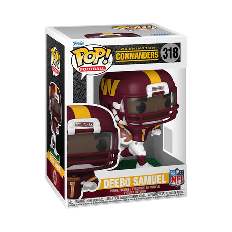 Commanders Deebo Samuel NFL Funko Pop! 318