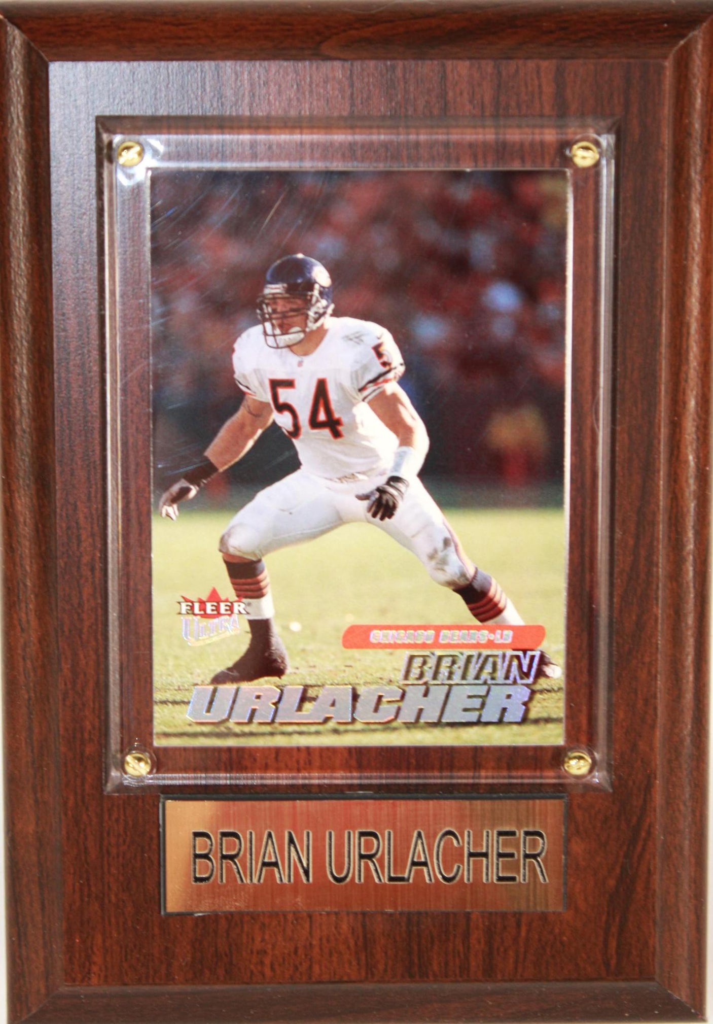 Brian Urlacher 4x6 Plaque