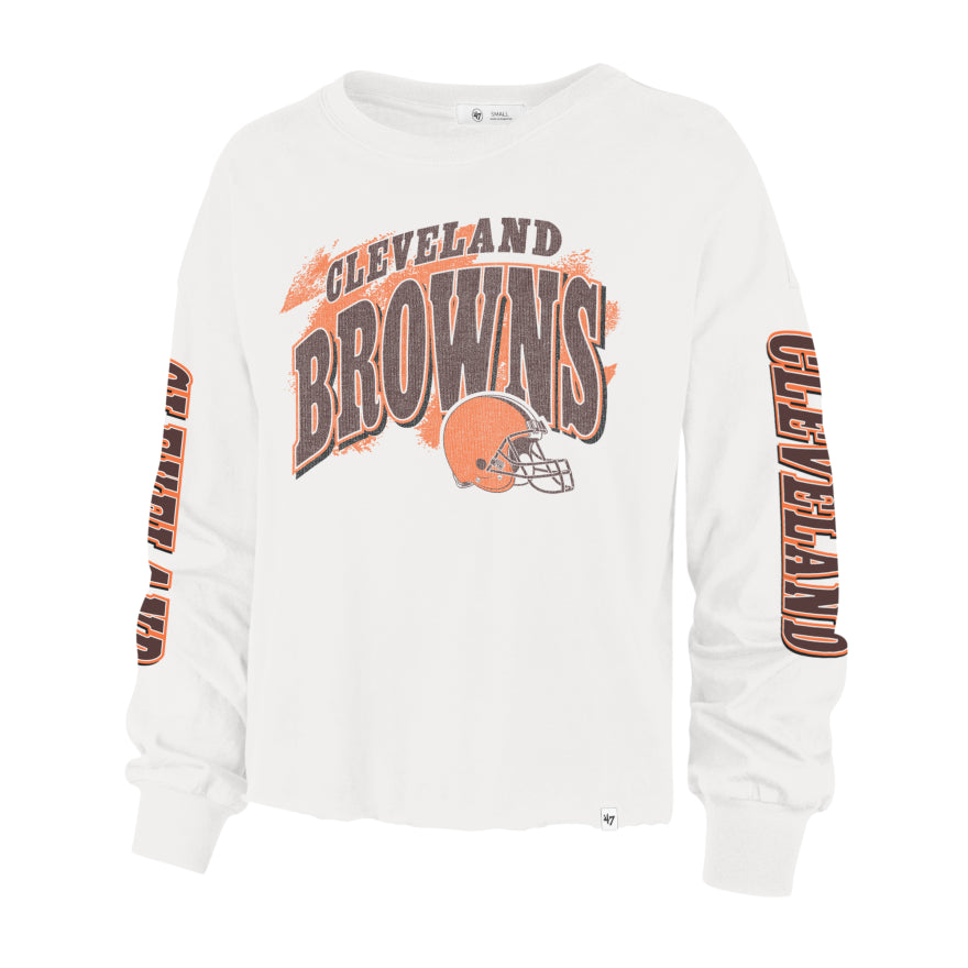 Browns Women's '47 Brand Parkway Long Sleeve T-Shirt