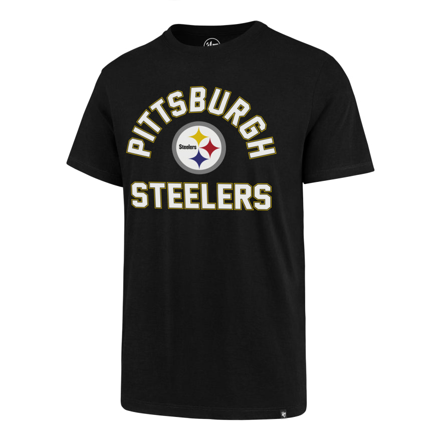 Steelers '47 Brand Pro Arch Super Rival T-Shirt