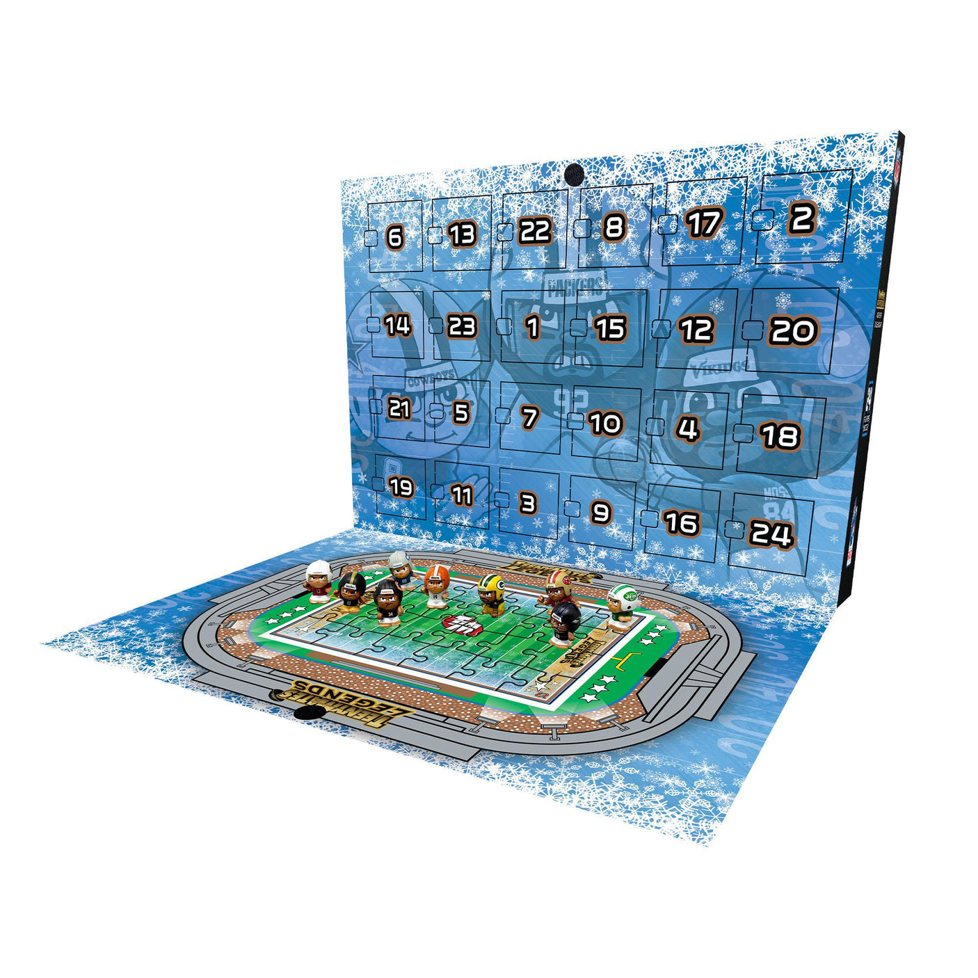 NFL 2025 TeenyMates Legends Advent Calendar