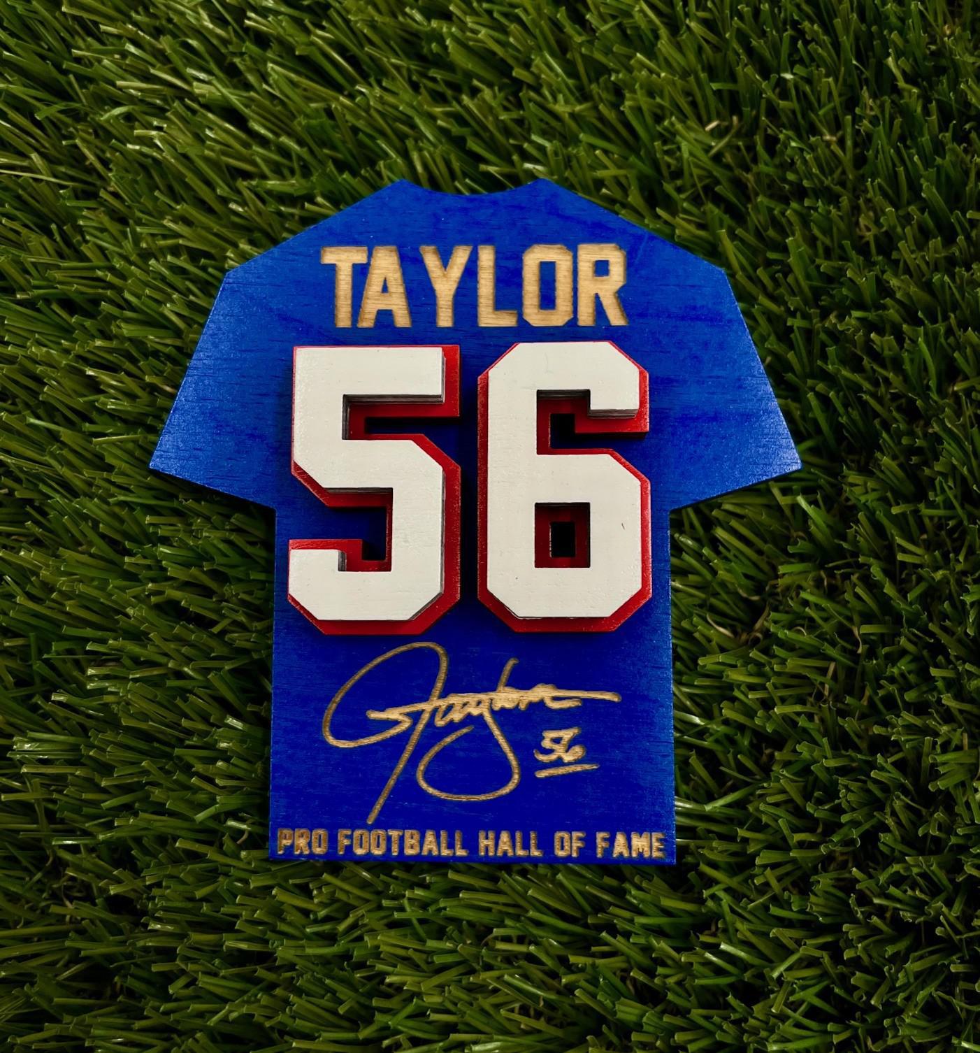 Lawrence Taylor Wood Jersey Jumbo Magnet