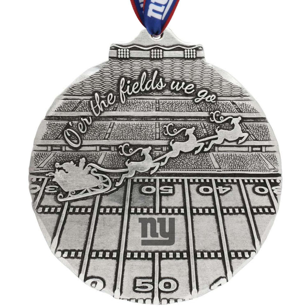 Giants O'er The Fields We Go Ornament