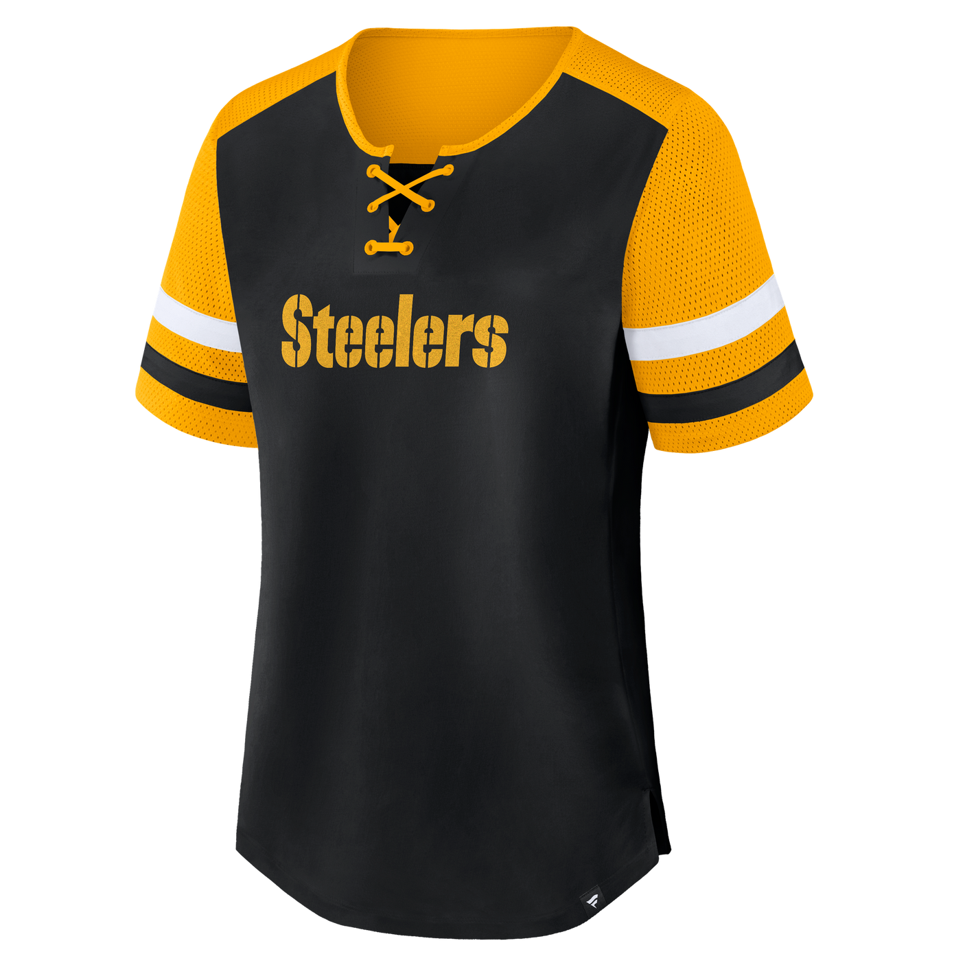 Steelers 2026 Fanatics Women's Low Hip Athena Top (10274462990612)