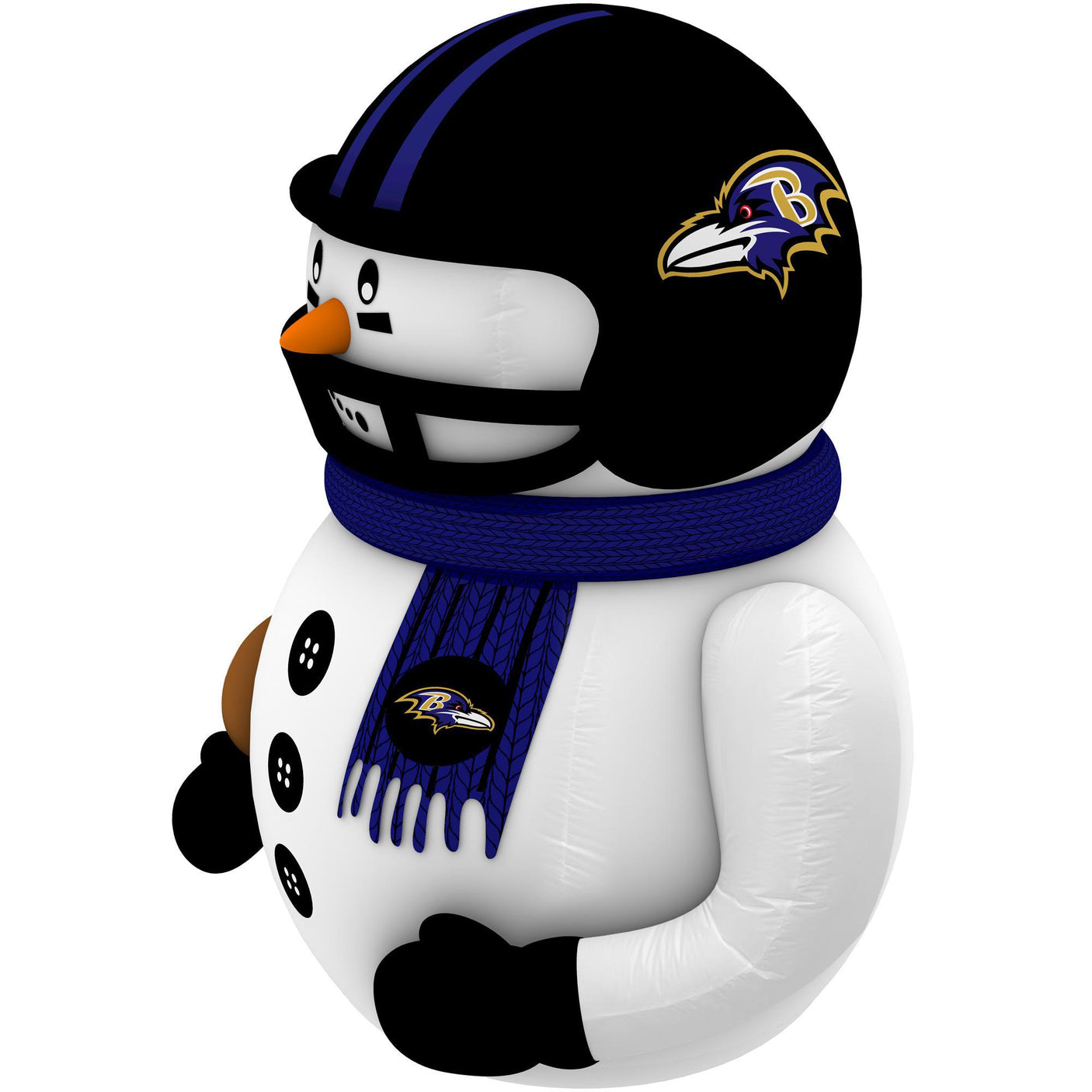 Ravens Team Pride Inflatable Snowman Player