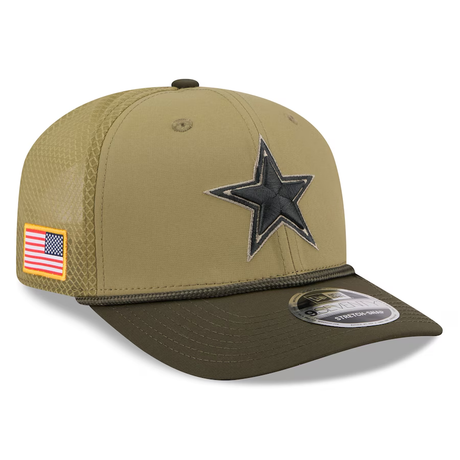 Cowboys 2025 New Era Men's 9SEVENTY Salute to Service Hat