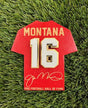 Joe Montana Wood Jersey Jumbo Magnet