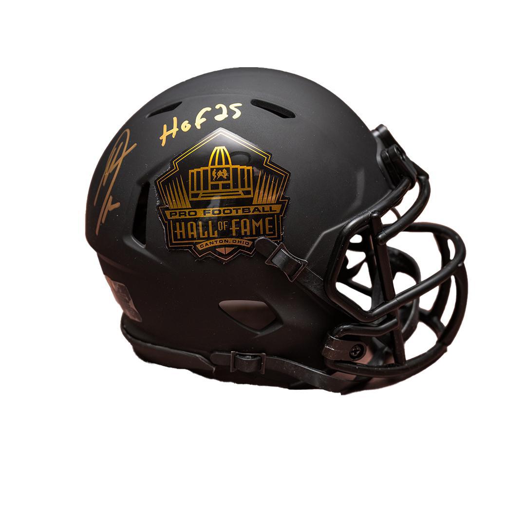 Antonio Gates Autographed Hall of Fame Black Mini Helmet
