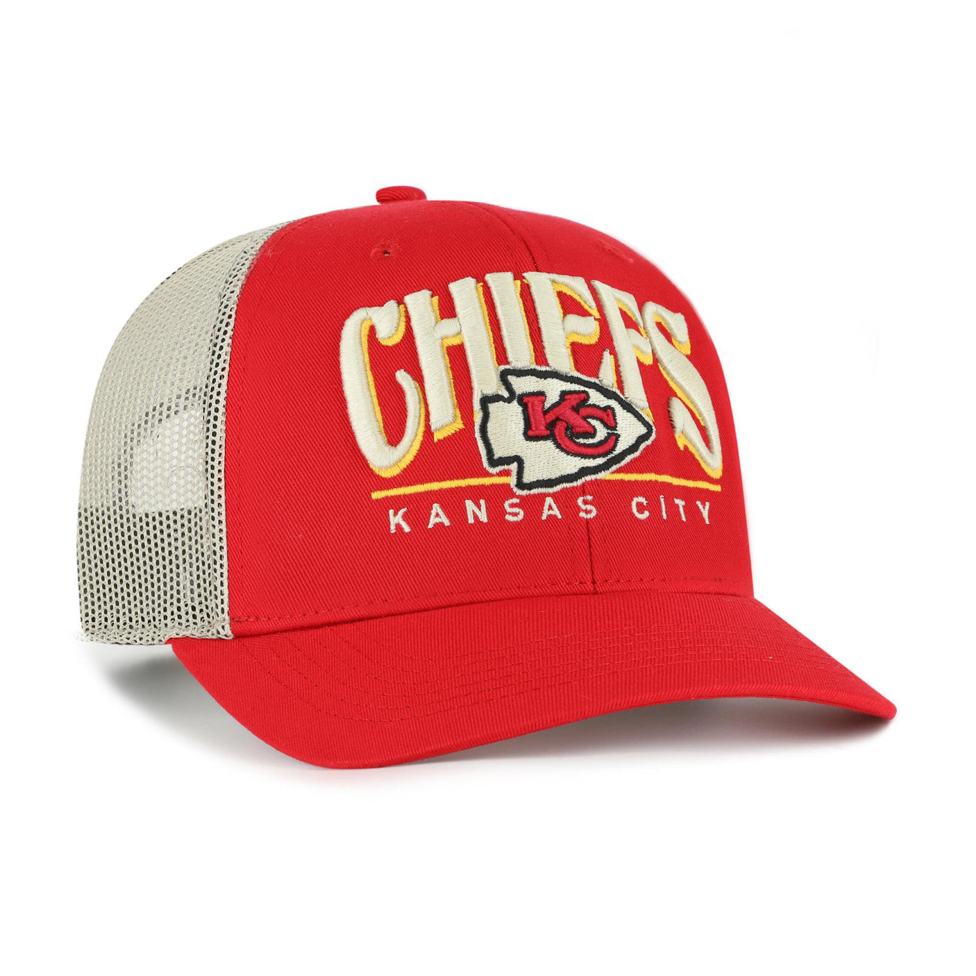 Chiefs 2025 '47 Brand Men's Arid Strap Trucker Hat