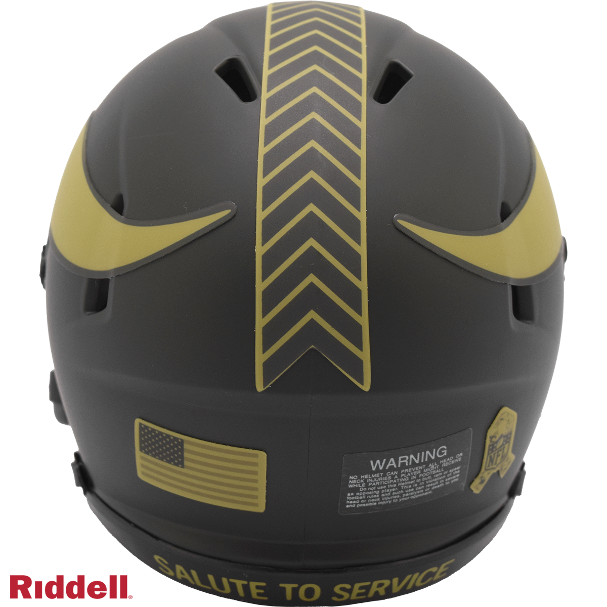 Vikings 2025 Salute to Service Mini Helmet