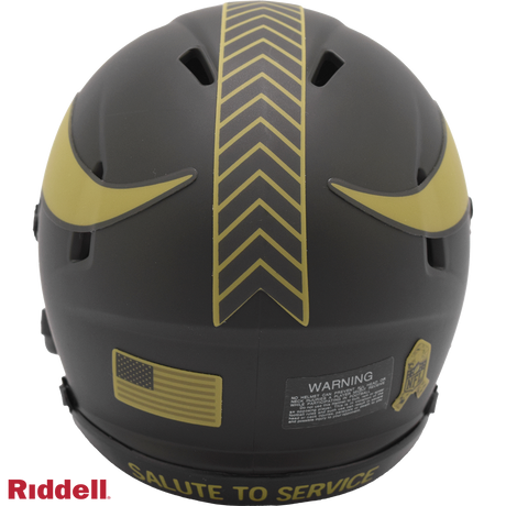 Vikings 2025 Salute to Service Mini Helmet