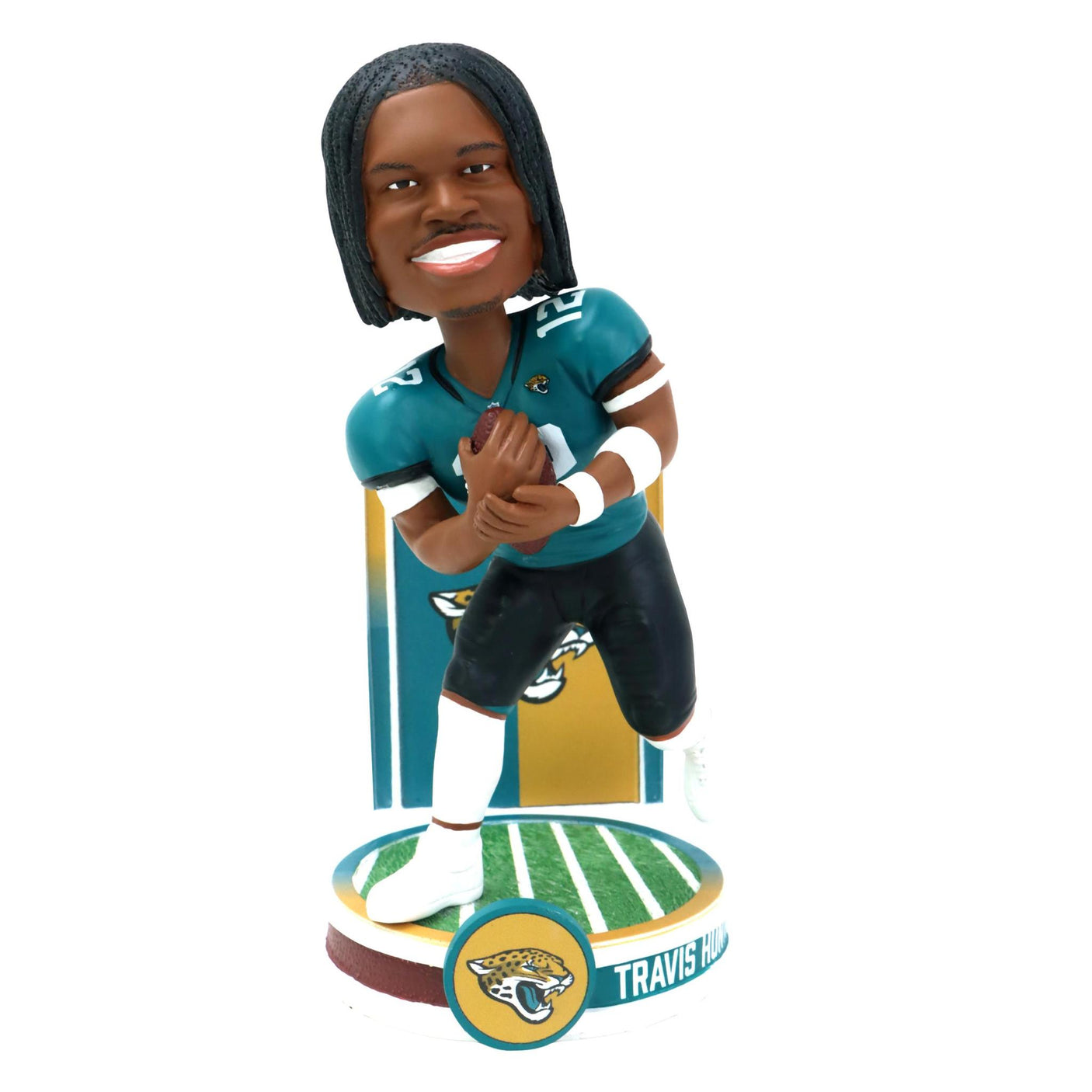 Jaguars Travis Hunter 8 Inch Banner Series Bobblehead