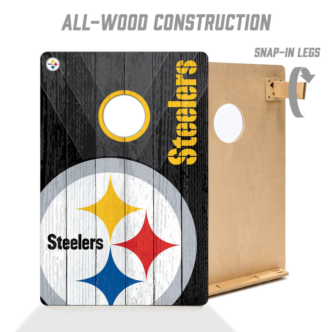 Steelers 2’ x 3’ Cornhole Game