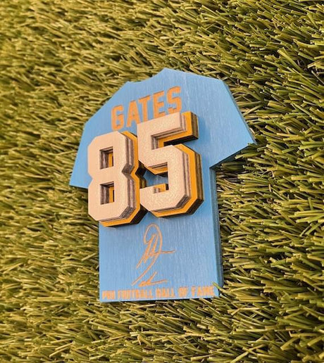 Antonio Gates Wood Jersey Jumbo Magnet