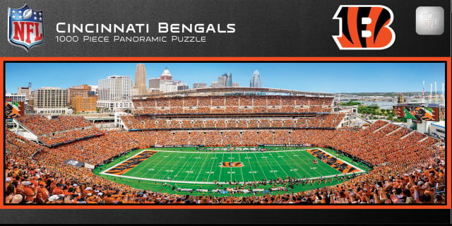 Bengals 1000pc Panoramic Puzzle