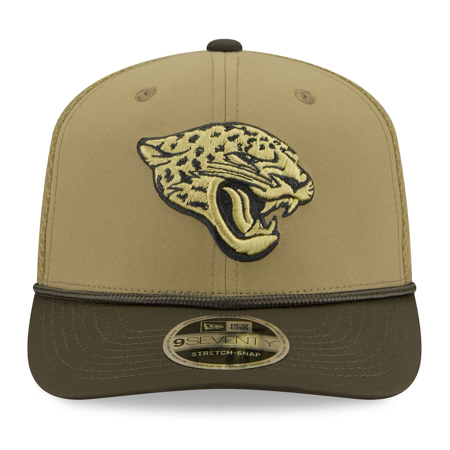 Jaguars 2025 New Era Men's 9SEVENTY Salute to Service Hat
