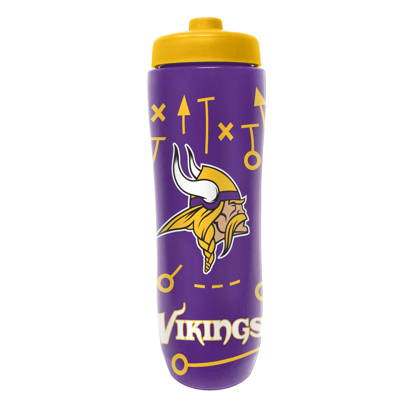 Vikings Squeezy Water Bottle