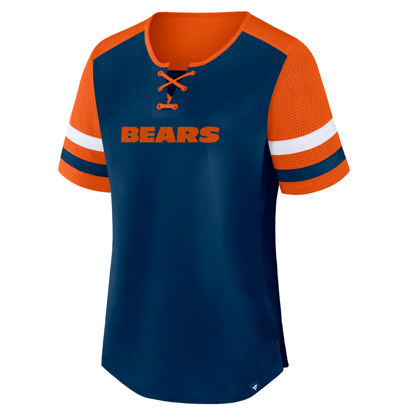 Bears 2026 Fanatics Women's Low Hip Athena Top (10274493071636)