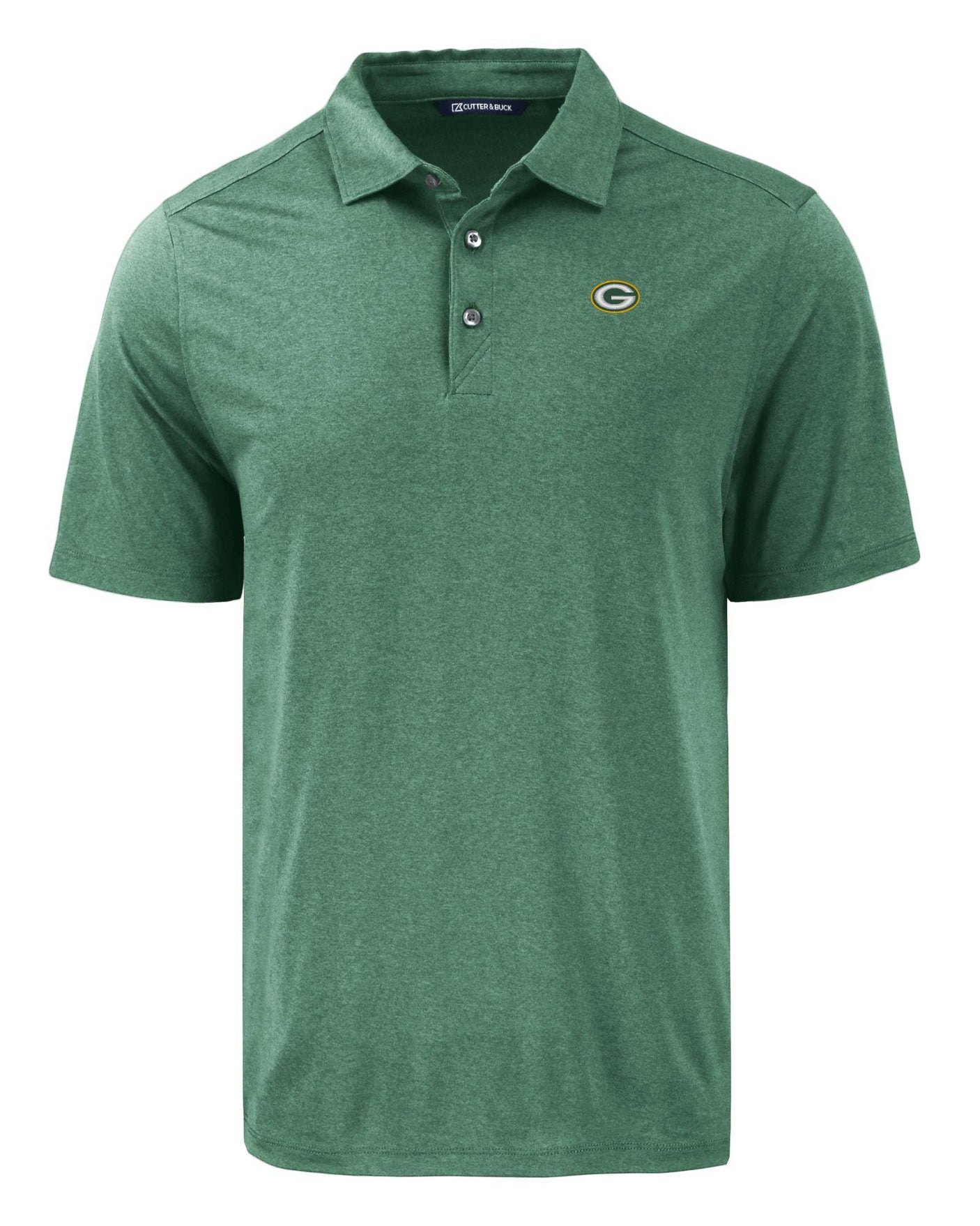 Packers Cutter and Buck Men's Coastline Epic Comfort Eco Polo