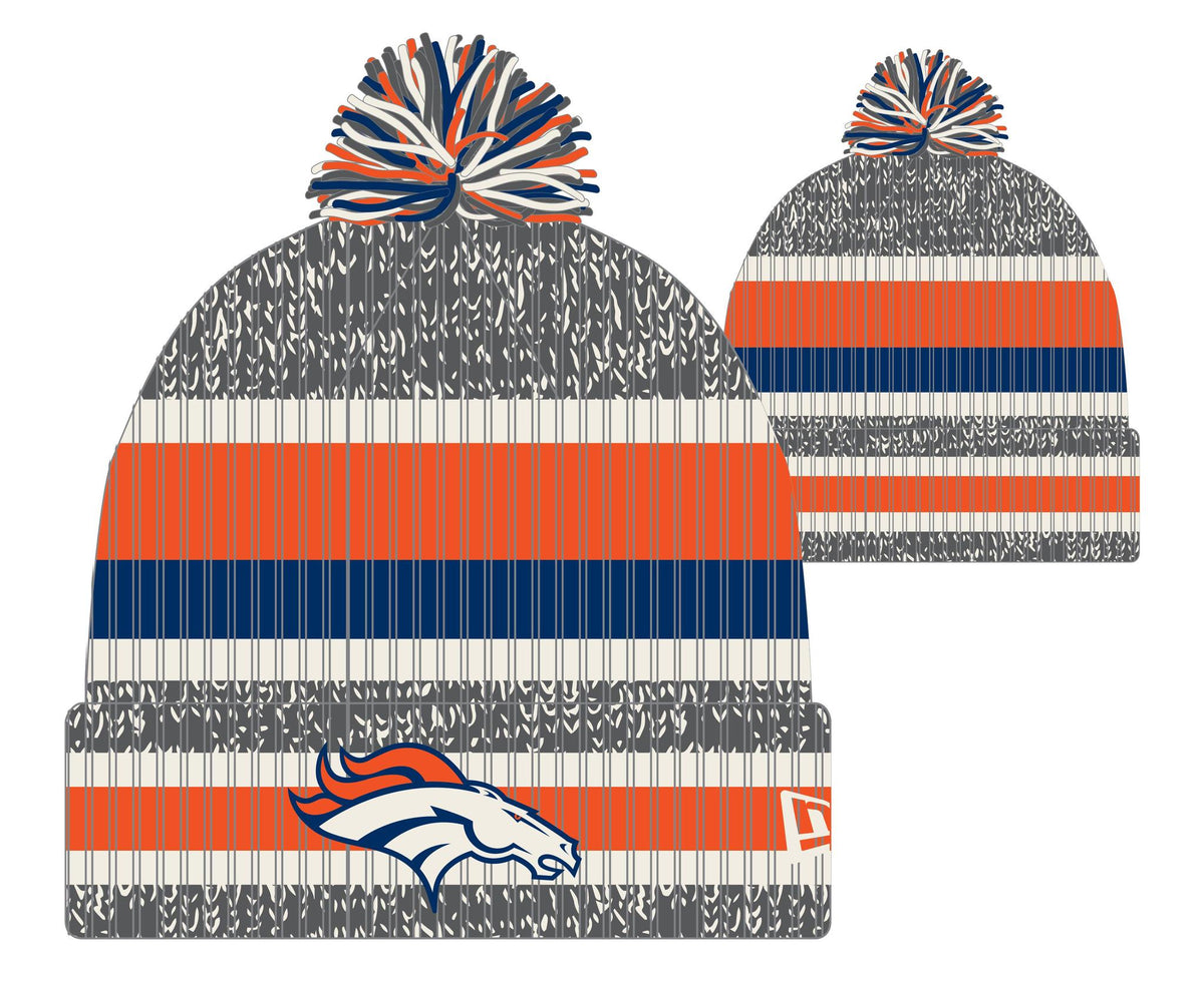Broncos 2026 New Era Men's Stripe Knit Pro Football Hall of Fame