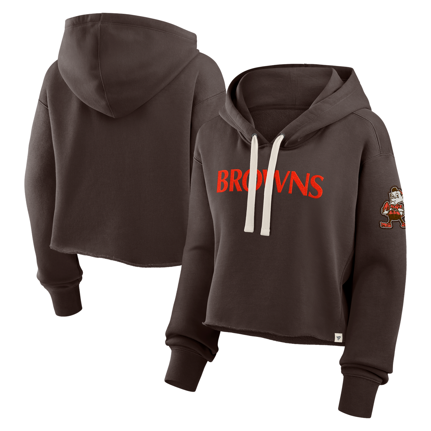 Browns 2025 Fanatics Women's Heritage Fleece Sweatshirt