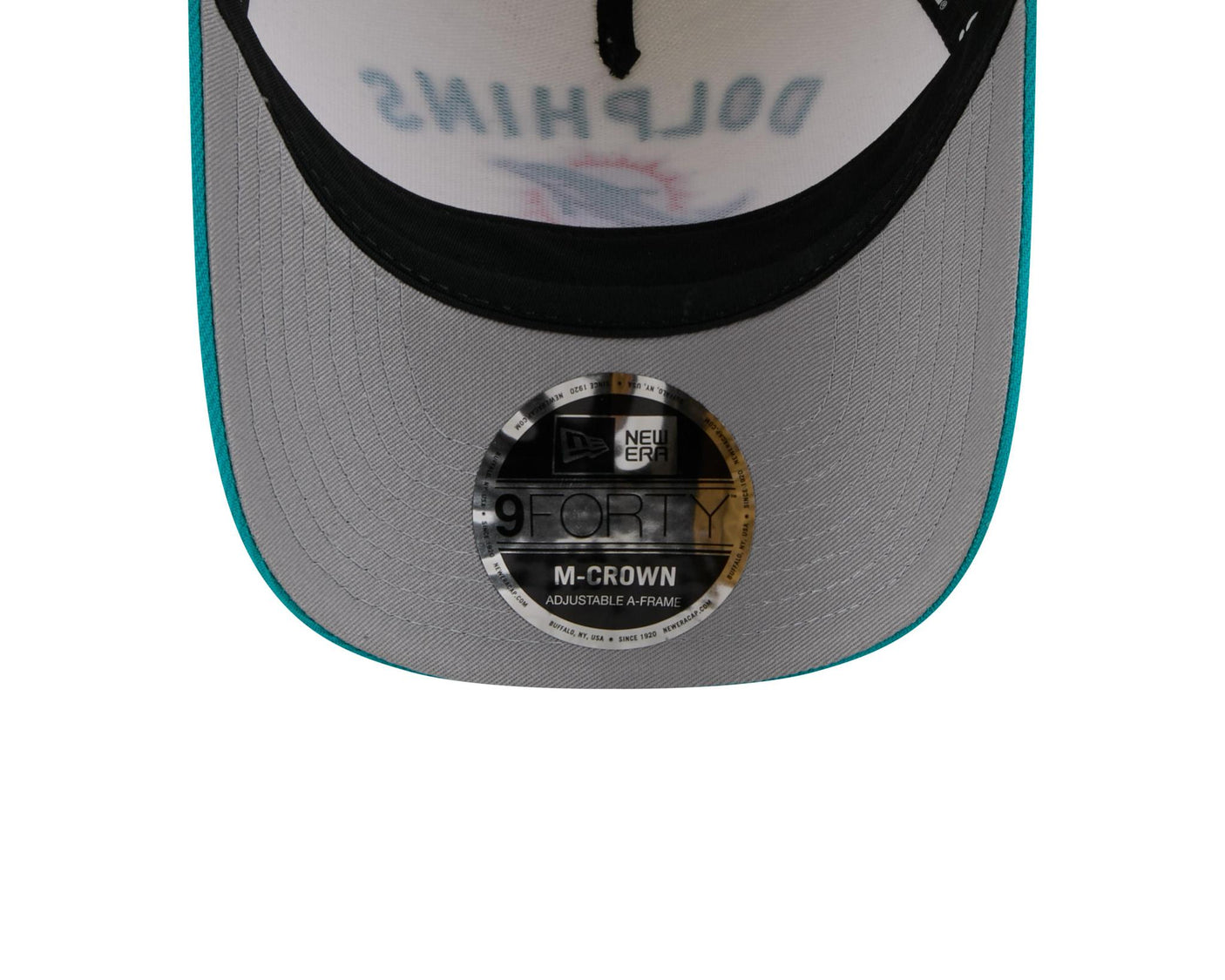 Dolphins 2025 New Era 9FORTY Stretch Snap Color Way Draft Hat