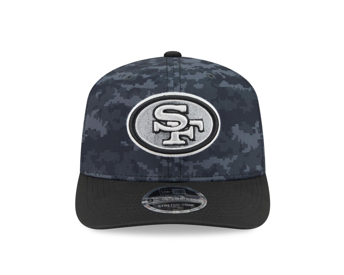 49ers 2026 New Era Men's 9SEVENTY Salute to Service Hat Pro Football Hall of Fame