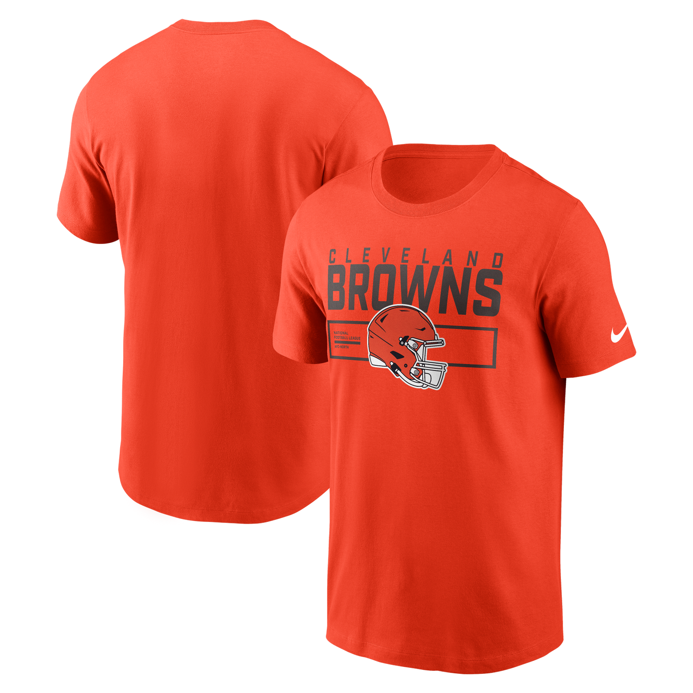 Browns 2025 Men's Nike Helmet Essential T-Shirt