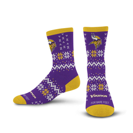 Vikings 2025 Team Sweater Sock