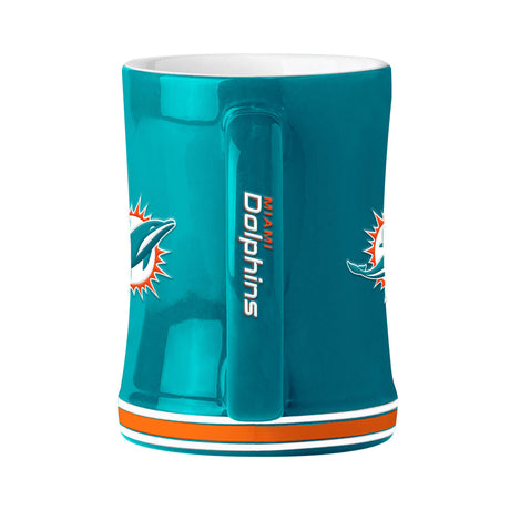 Dolphins 14oz Relief Sculpted Mug
