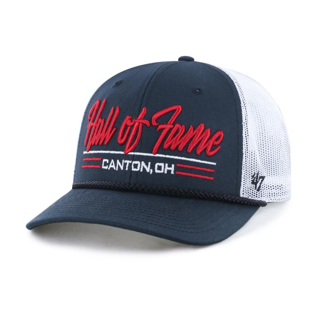Hall of Fame 2025 '47 Brand Men's Black Garner Rope Trucker Hat