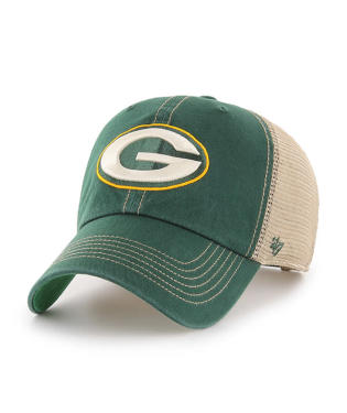 Packers '47 Brand Men's Trawler Clean Up Hat Pro Football Hall of Fame